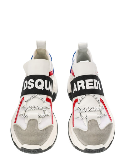 DSQUARED2 KIDS LEATHER SNEAKERS