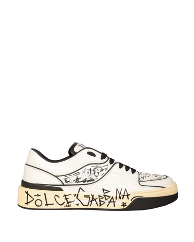 DOLCE & GABBANA LEATHER SNEAKERS