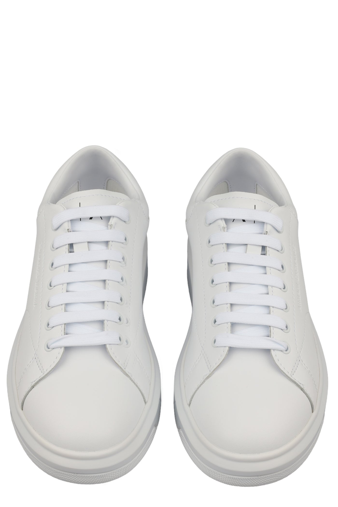 ARMANI EXCHANGE LEATHER SNEAKERS