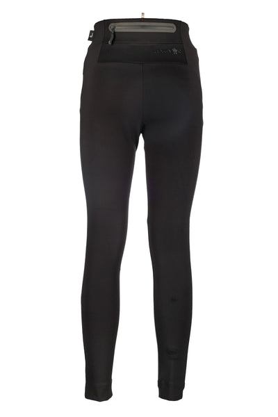 MONCLER GRENOBLE BLACK LEGGINGS 