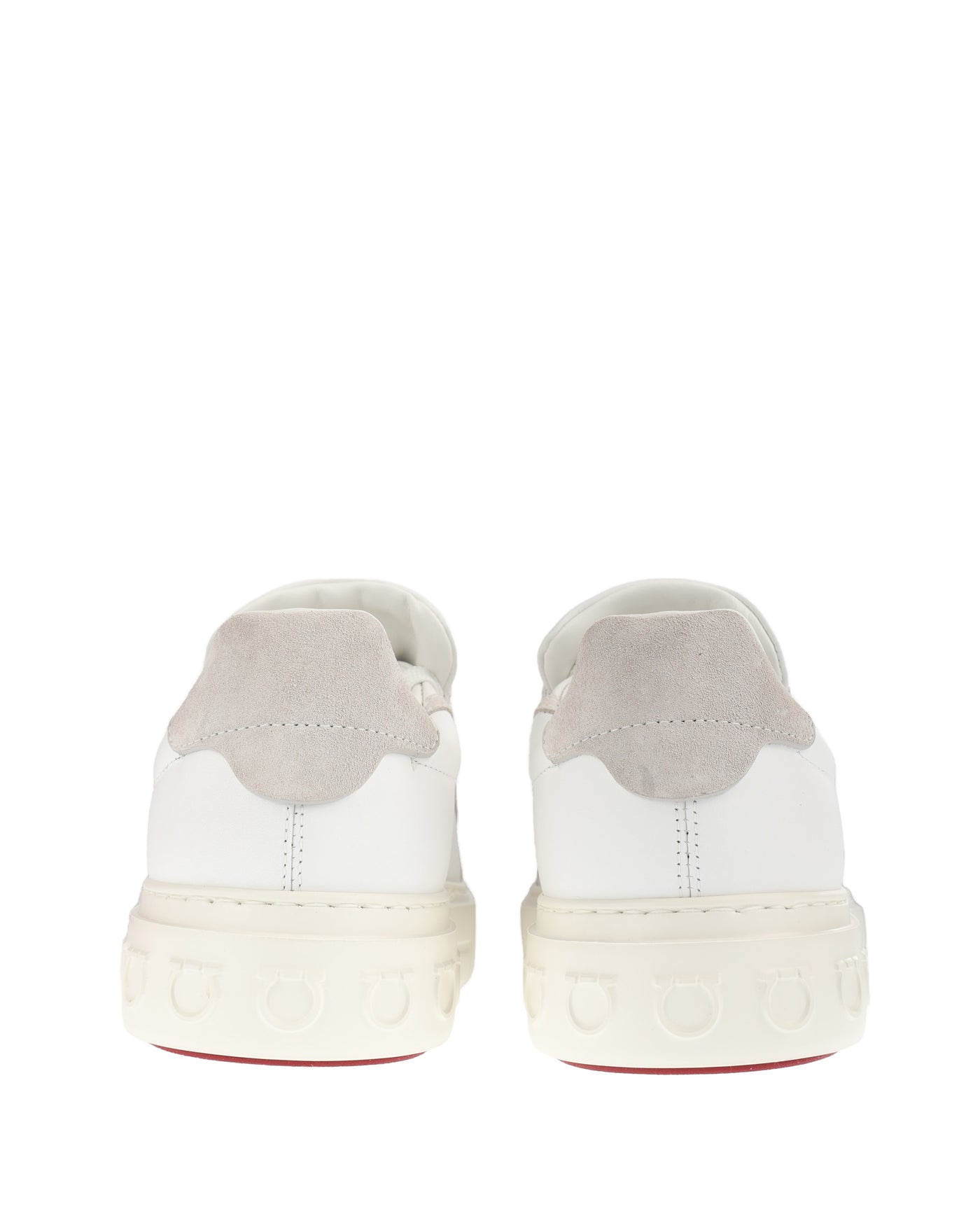 SALVATORE FERRAGAMO WHITE SNEAKERS