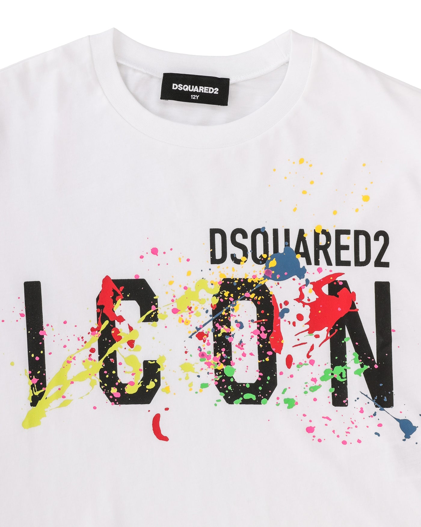 DSQUARED2 KIDS CROPPED T-SHIRT