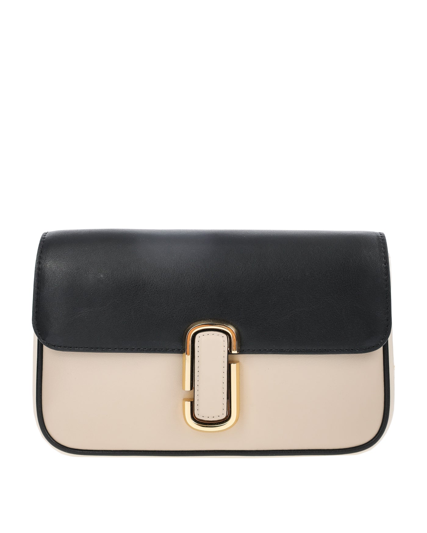 MARC JACOBS THE J MARC DOUBLE COLOR BEIGE SOFT SHOULDER BAG