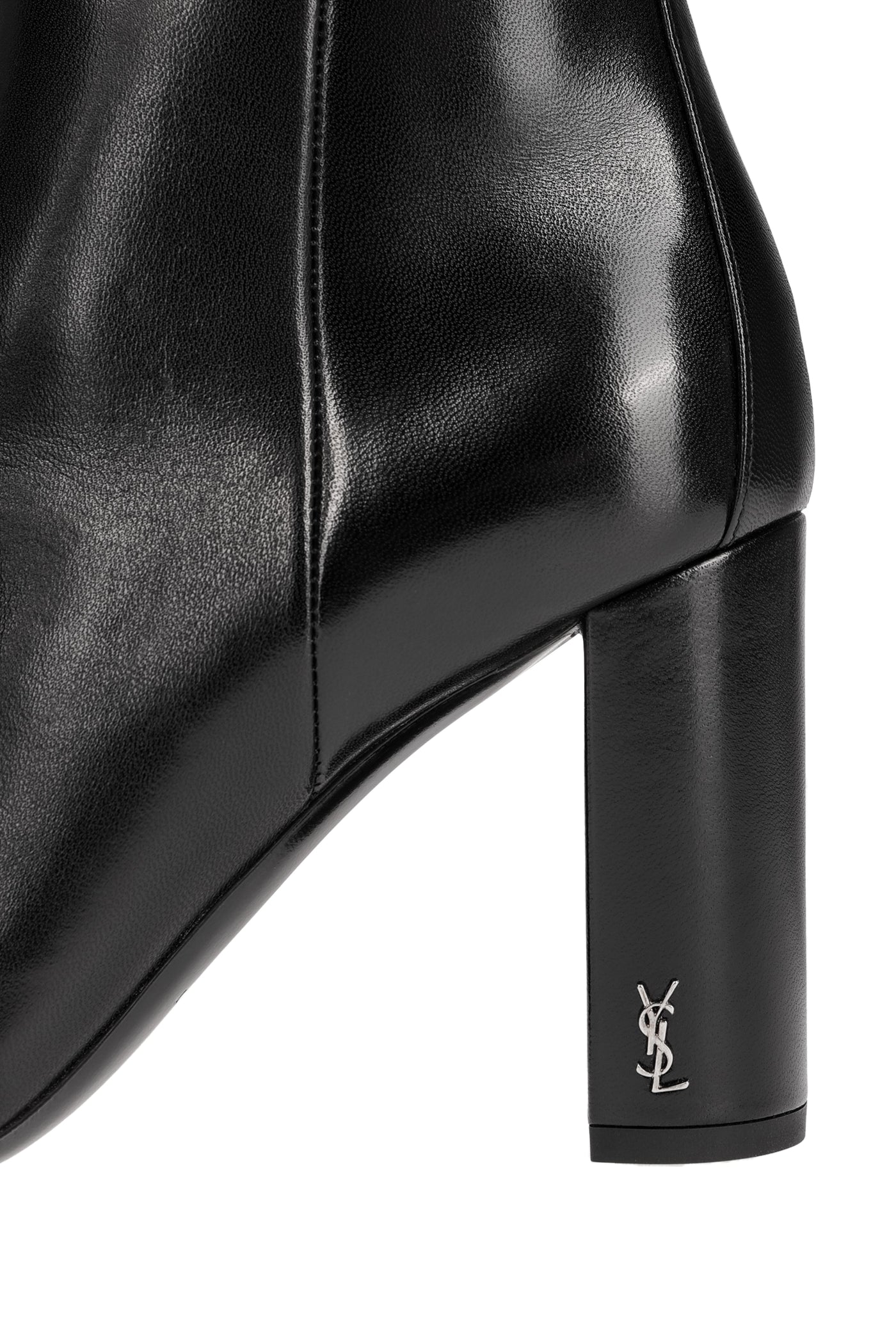 SAINT LAURENT LEATHER BOOTS