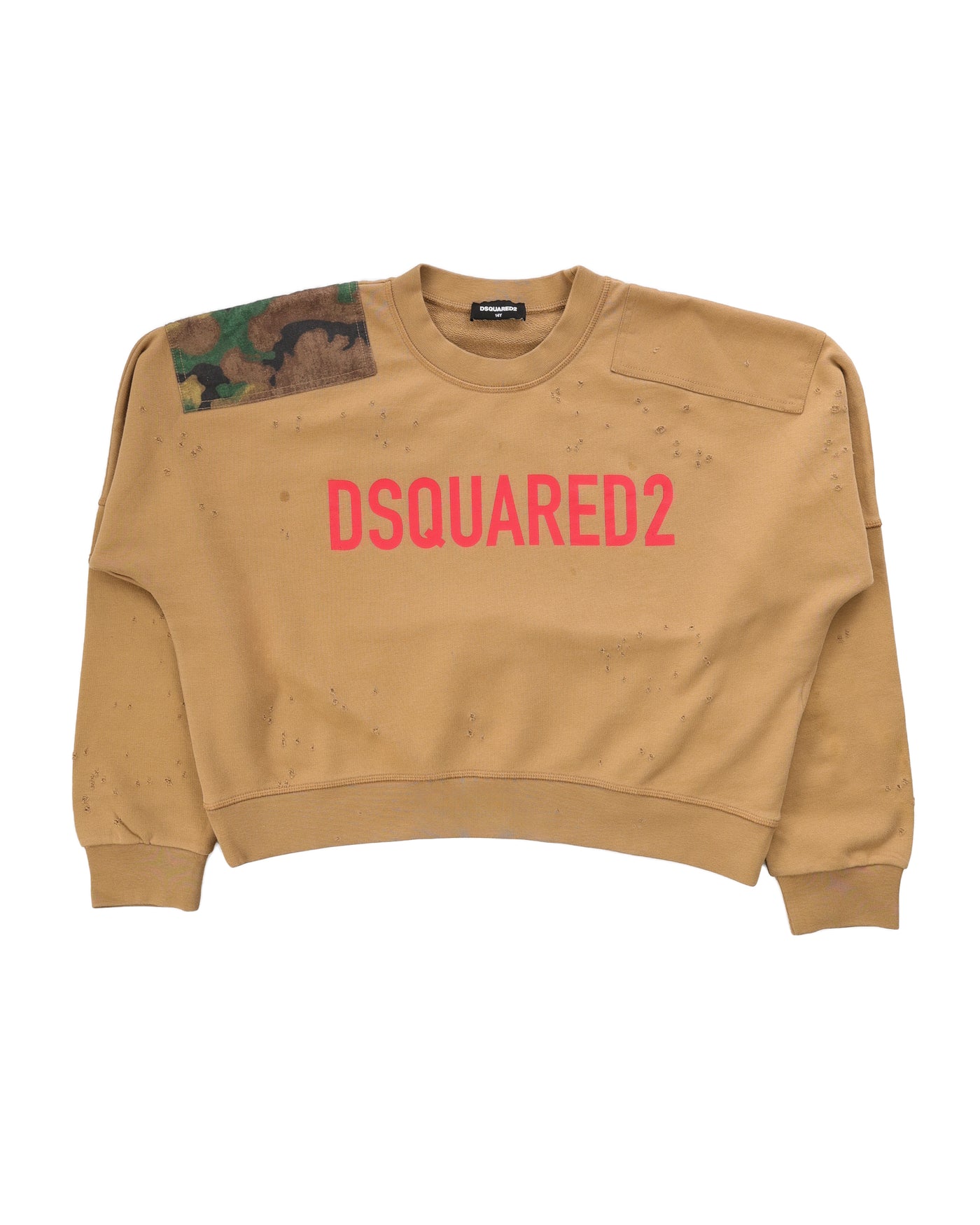 DSQUARED2 KIDS PRINTED CREWNECK SWEATSHIRT