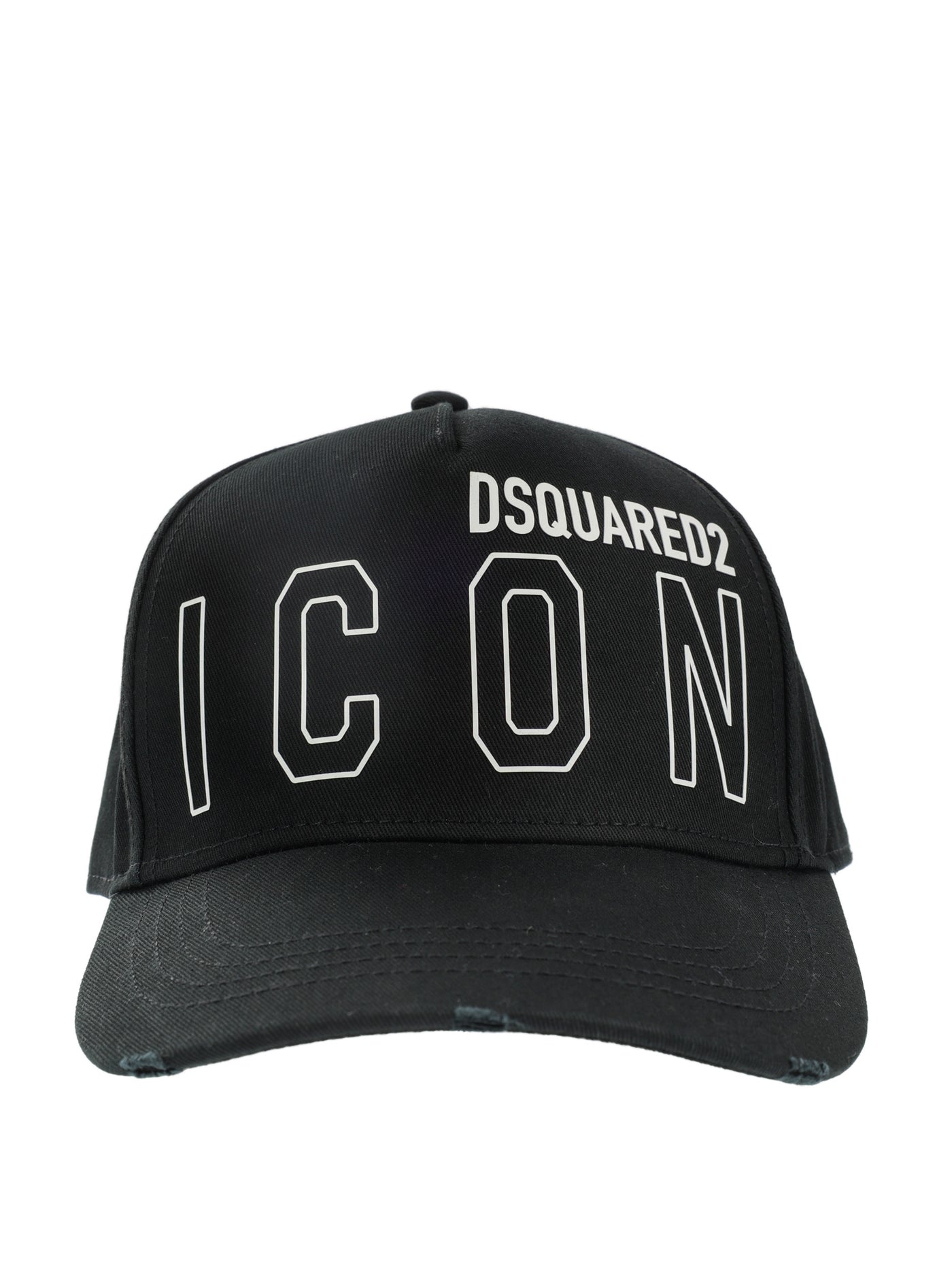 DSQUARED2 LOGO BASEBALL BLACK CAP