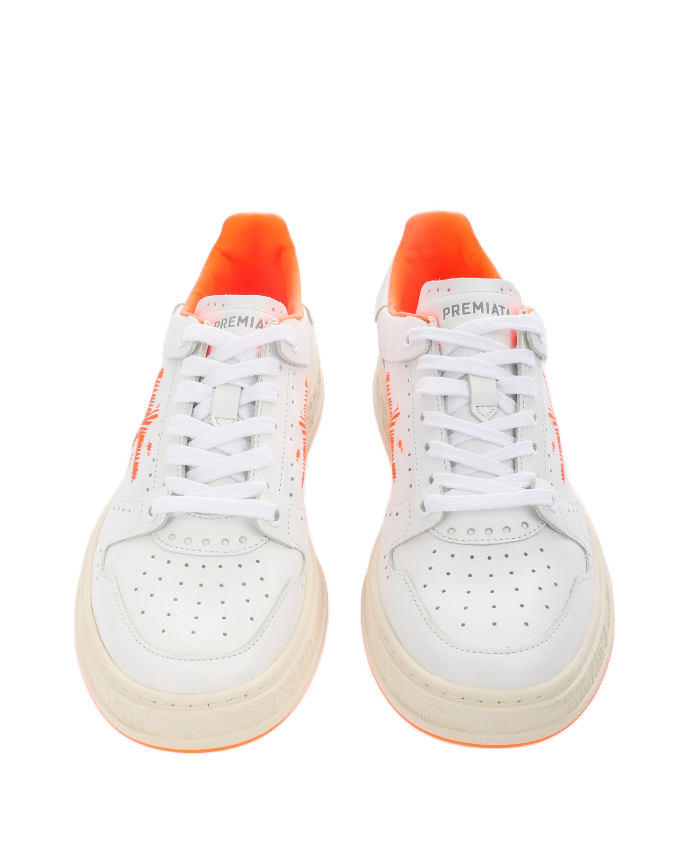 PREMIATA ORANGE SNEAKERS 