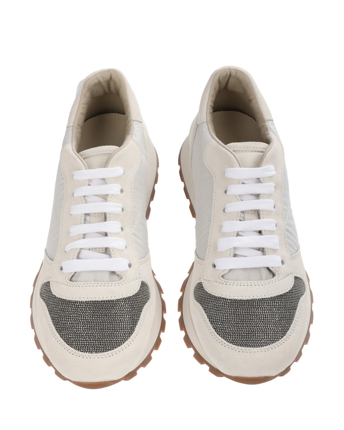 BRUNELLO CUCINELLI WHITE SNEAKERS