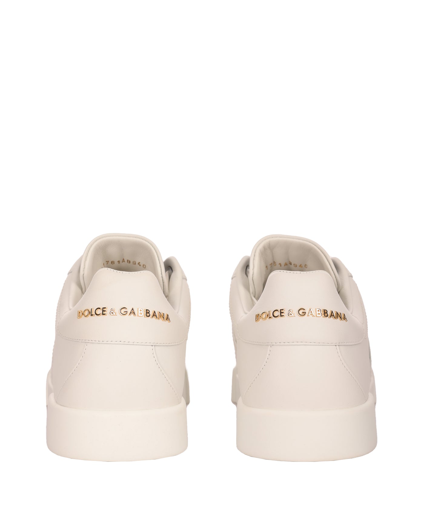 DOLCE & GABBANA LEATHER SNEAKERS