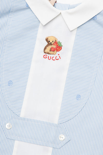 GUCCI KIDS BABY STRIPED SHIRT