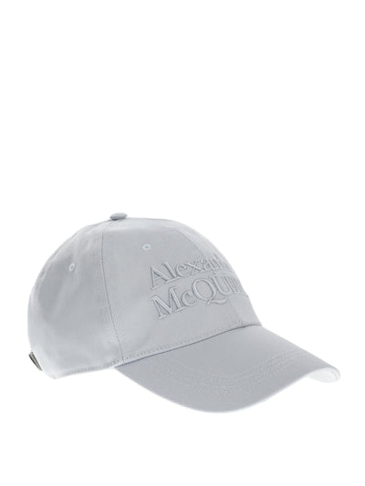 ALEXANDER MCQUEEN LIGHT BLUE HAT