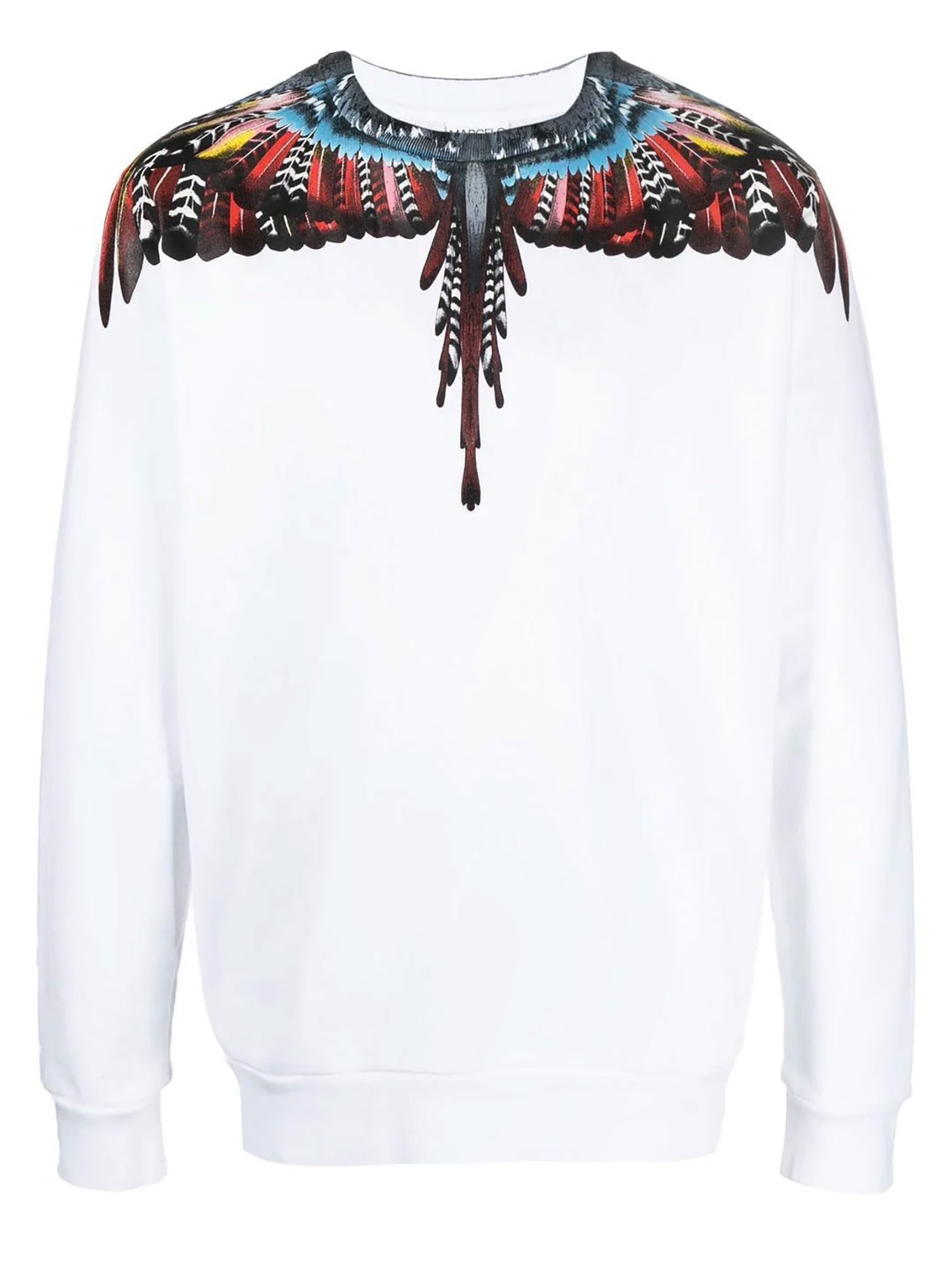 MARCELO BURLON WHITE SWEATSHIRT