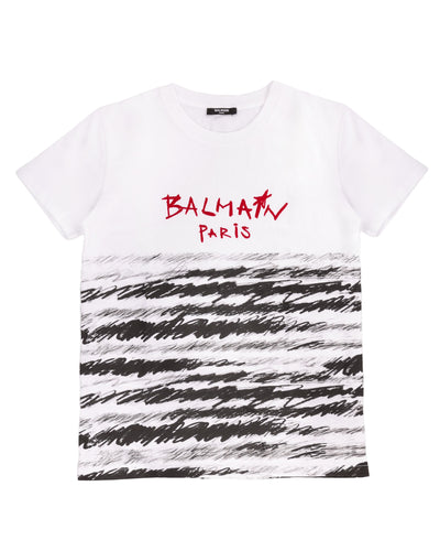 BALMAIN KIDS T-SHIRT