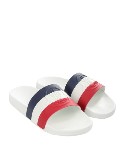 MONCLER WHITE SANDAL 