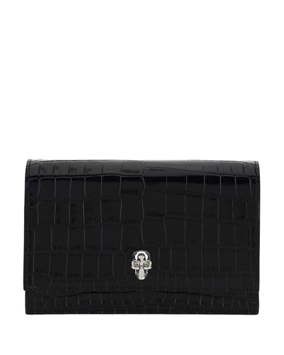 ALEXANDER MCQUEEN SKULL LEATHER BAG