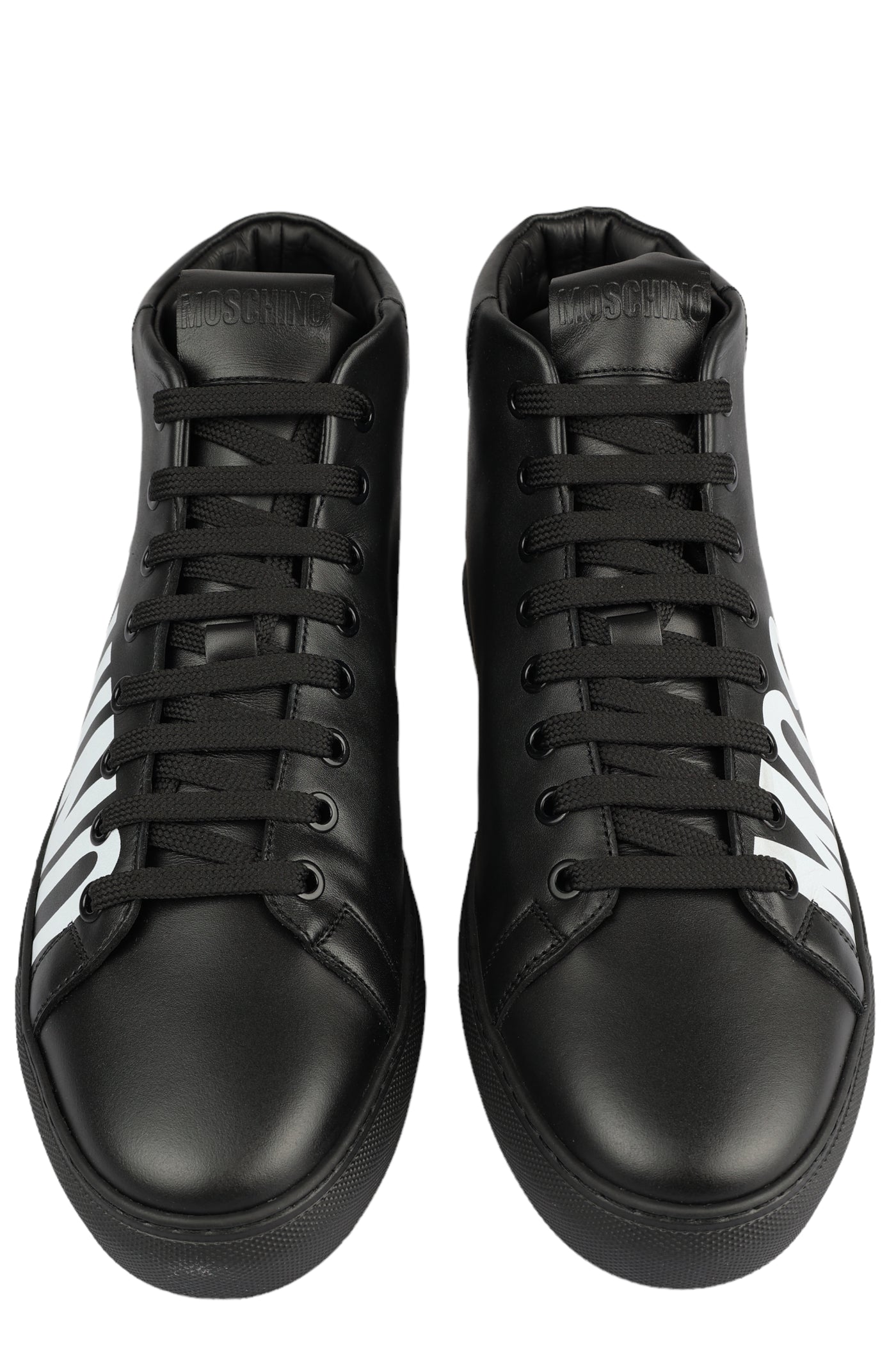 LOVE MOSCHINO LEATHER SNEAKERS