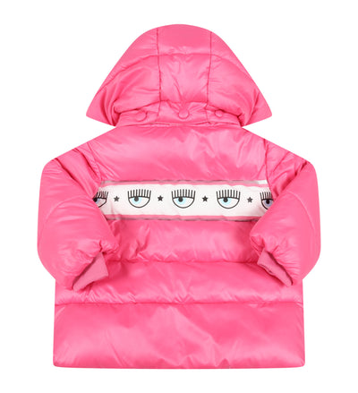 CHIARA FERRAGNI COLLECTION KIDS DOWN JACKETS