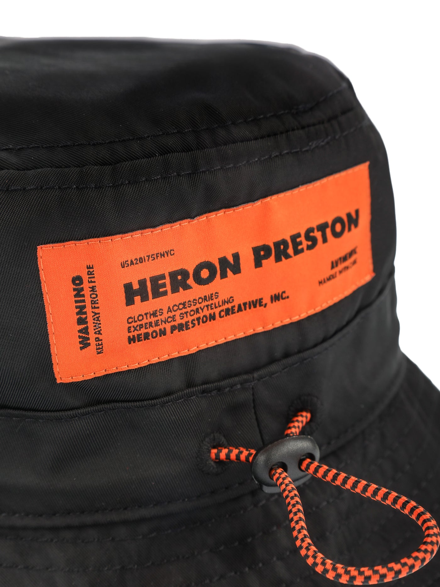 HERON PRESTON PANAMA HAT BLACK 