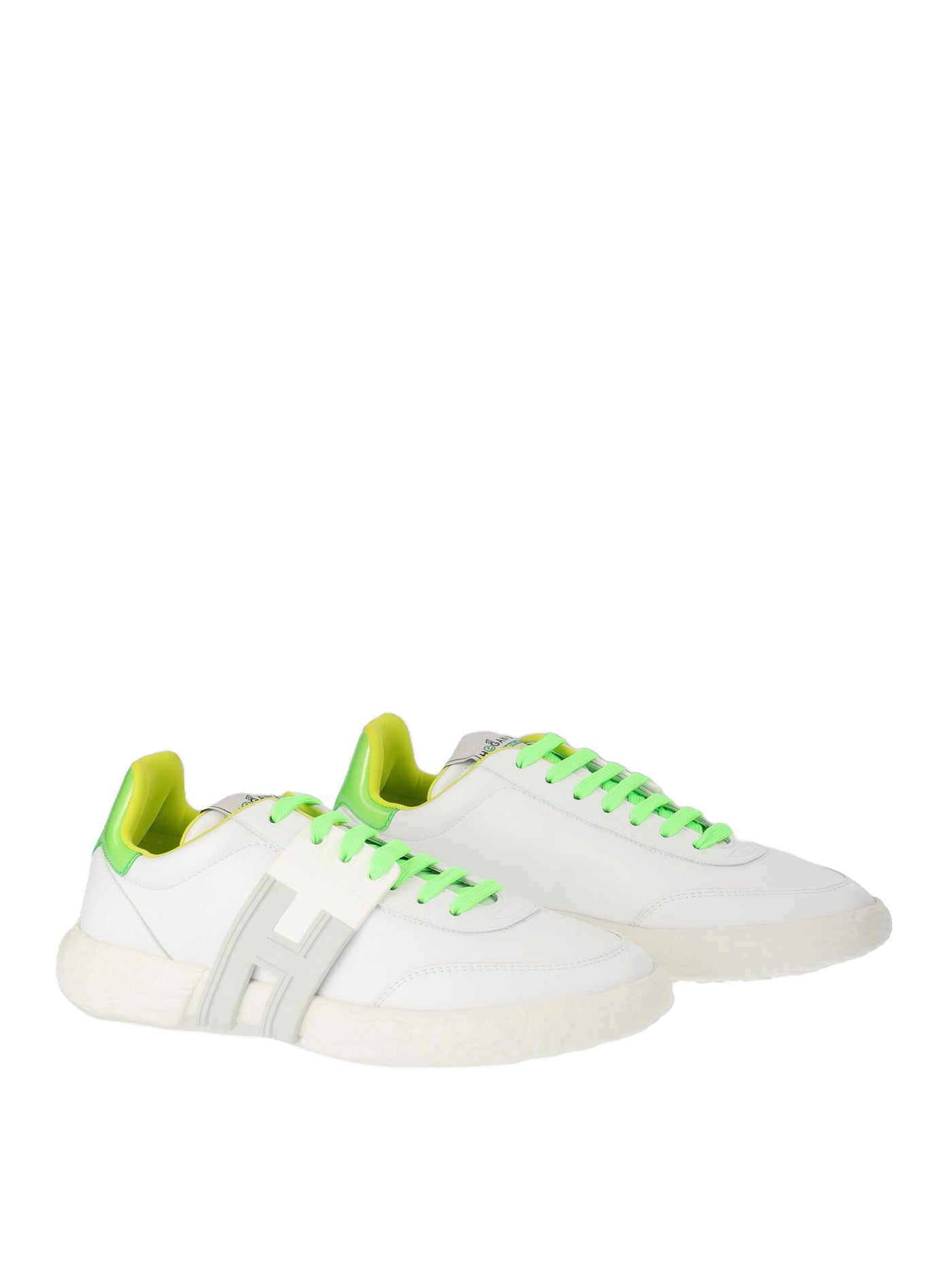 HOGAN FLUO GREEN SNEAKERS 