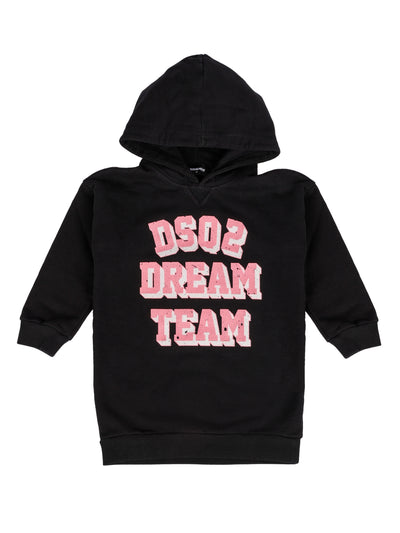 DSQUARED2 KIDS DRESS WITH HOOD