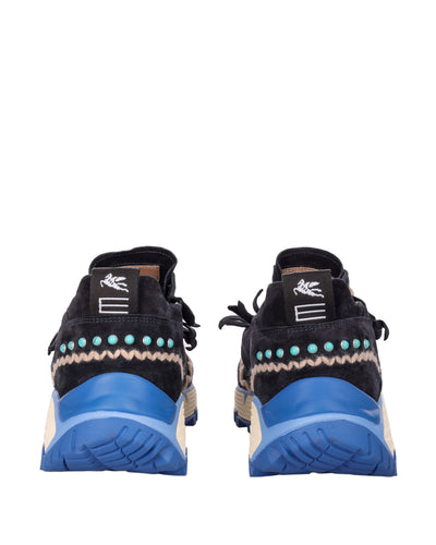 ETRO LEATHER SNEAKERS