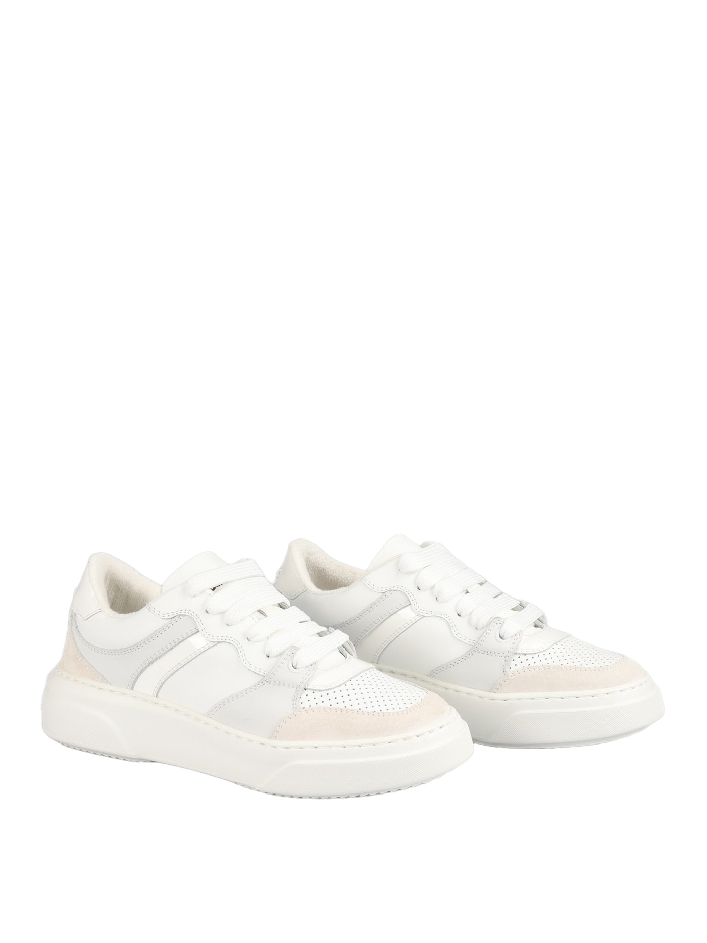 DSQUARED2 WHITE SNEAKERS 