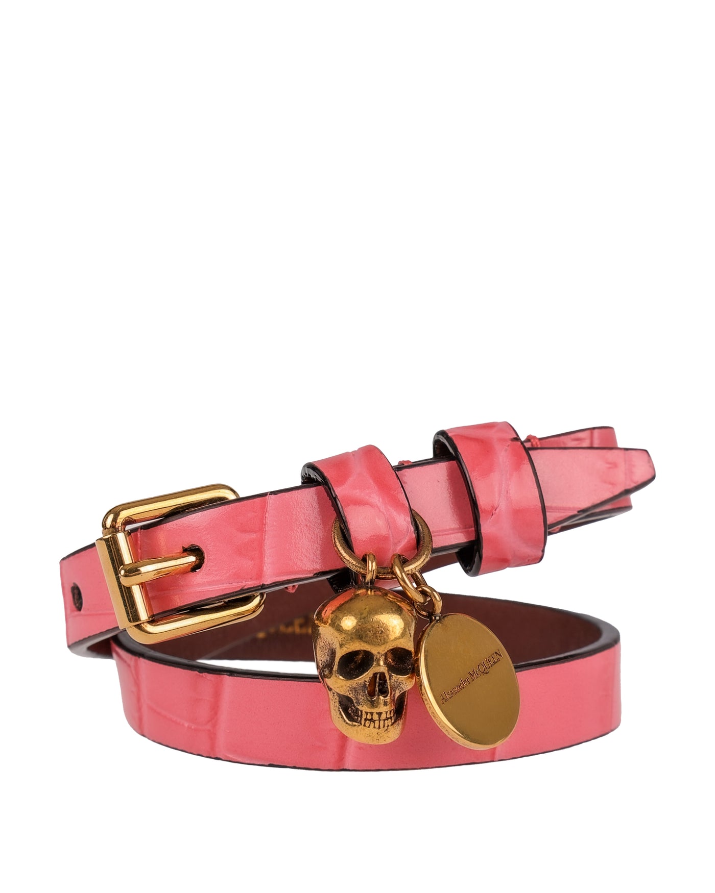 ALEXANDER MCQUEEN LEATHER BRACELET