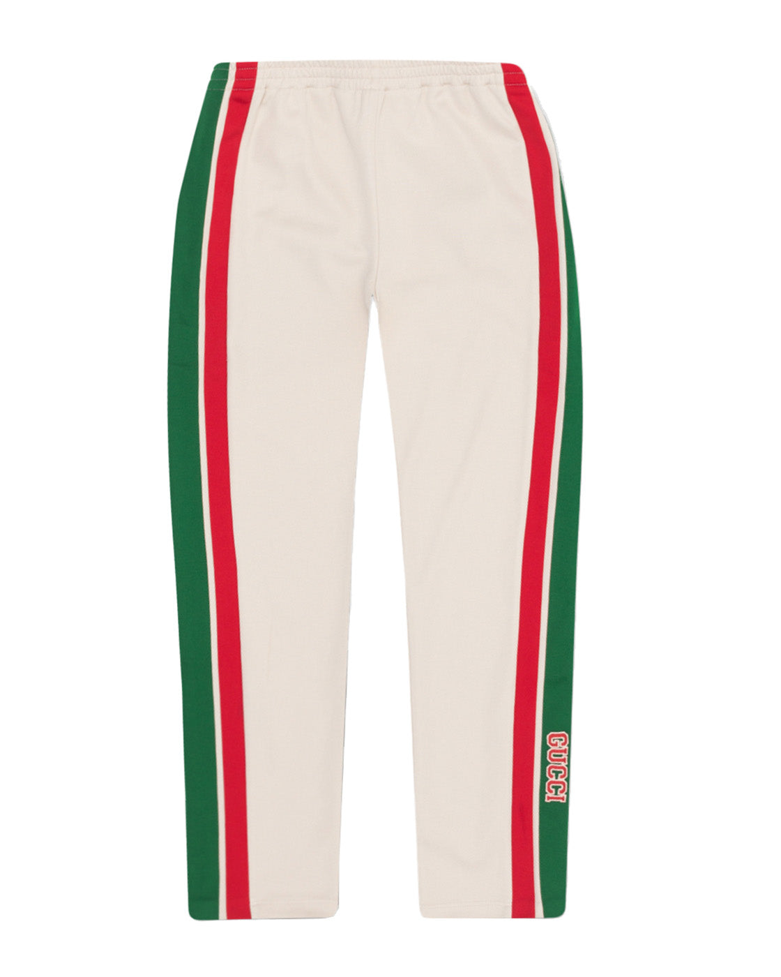 GUCCI KIDS TROUSERS WITH WEB STRIPE