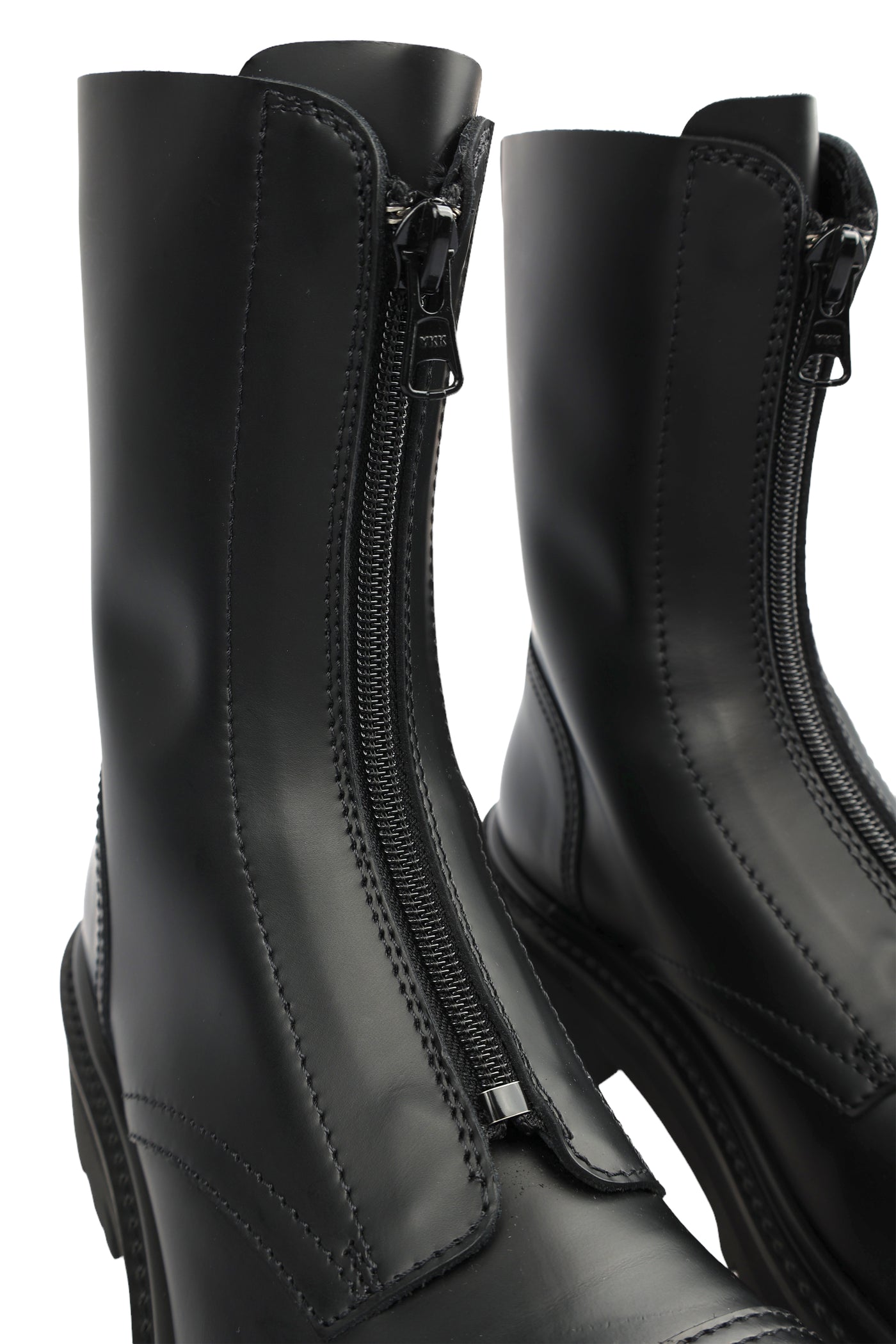 VETEMENTS LEATHER BOOTS