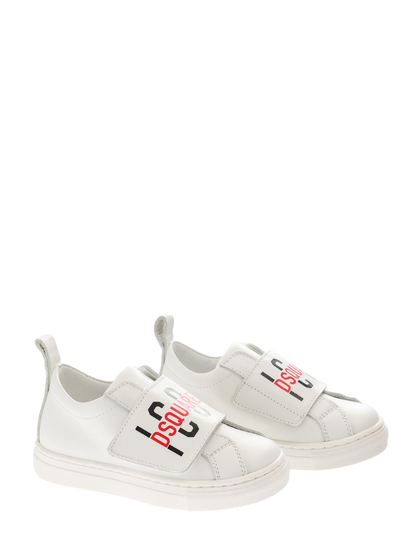 DSQUARED2 KIDS LEATHER SNEAKERS