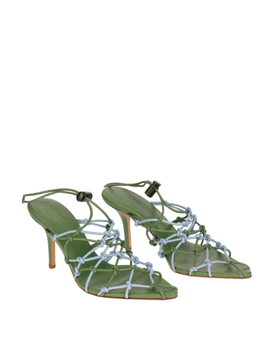 GIA BORGHINI LEATHER SANDALS