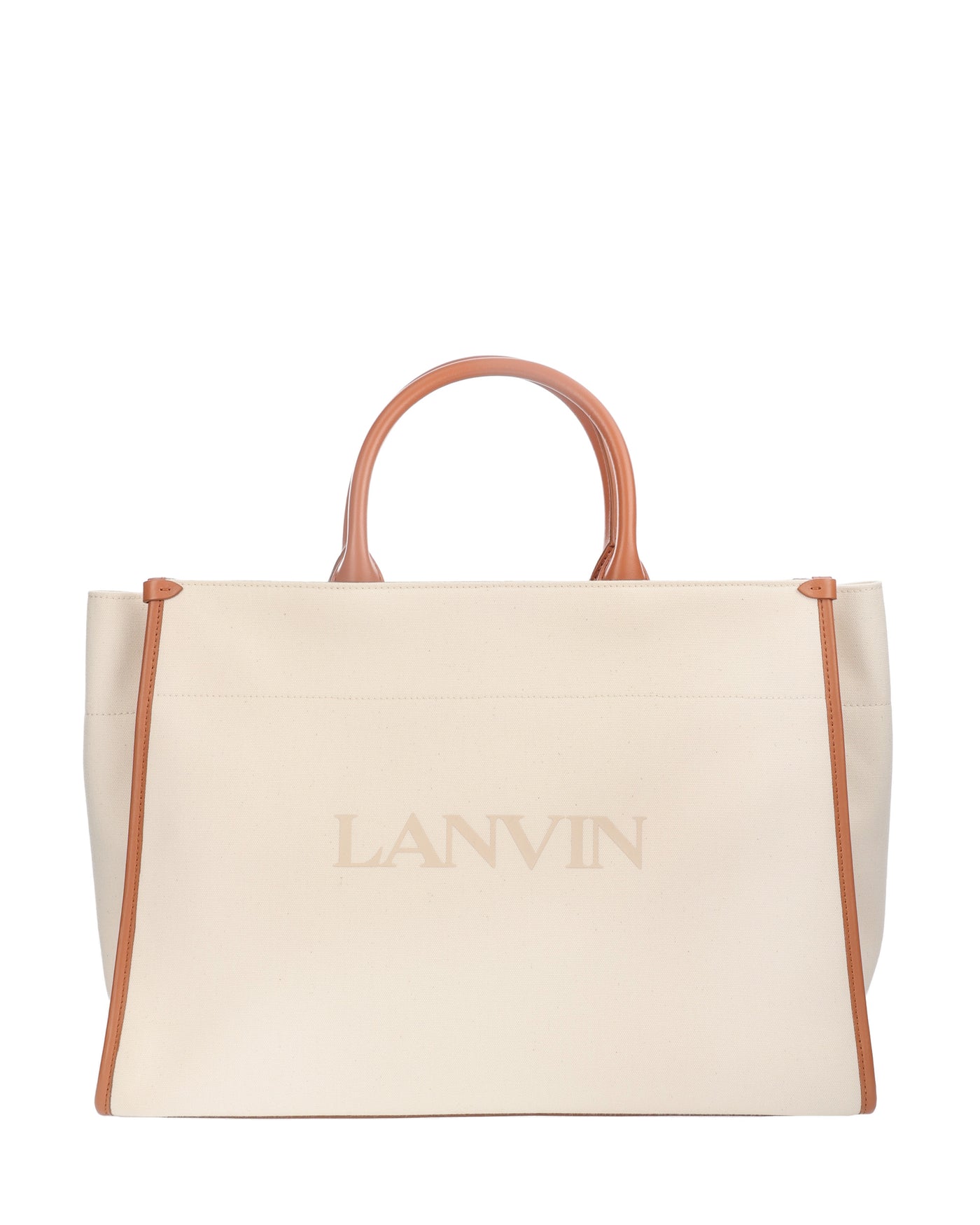 LANVIN PM TOTE BAG BEIGE HANDBAG