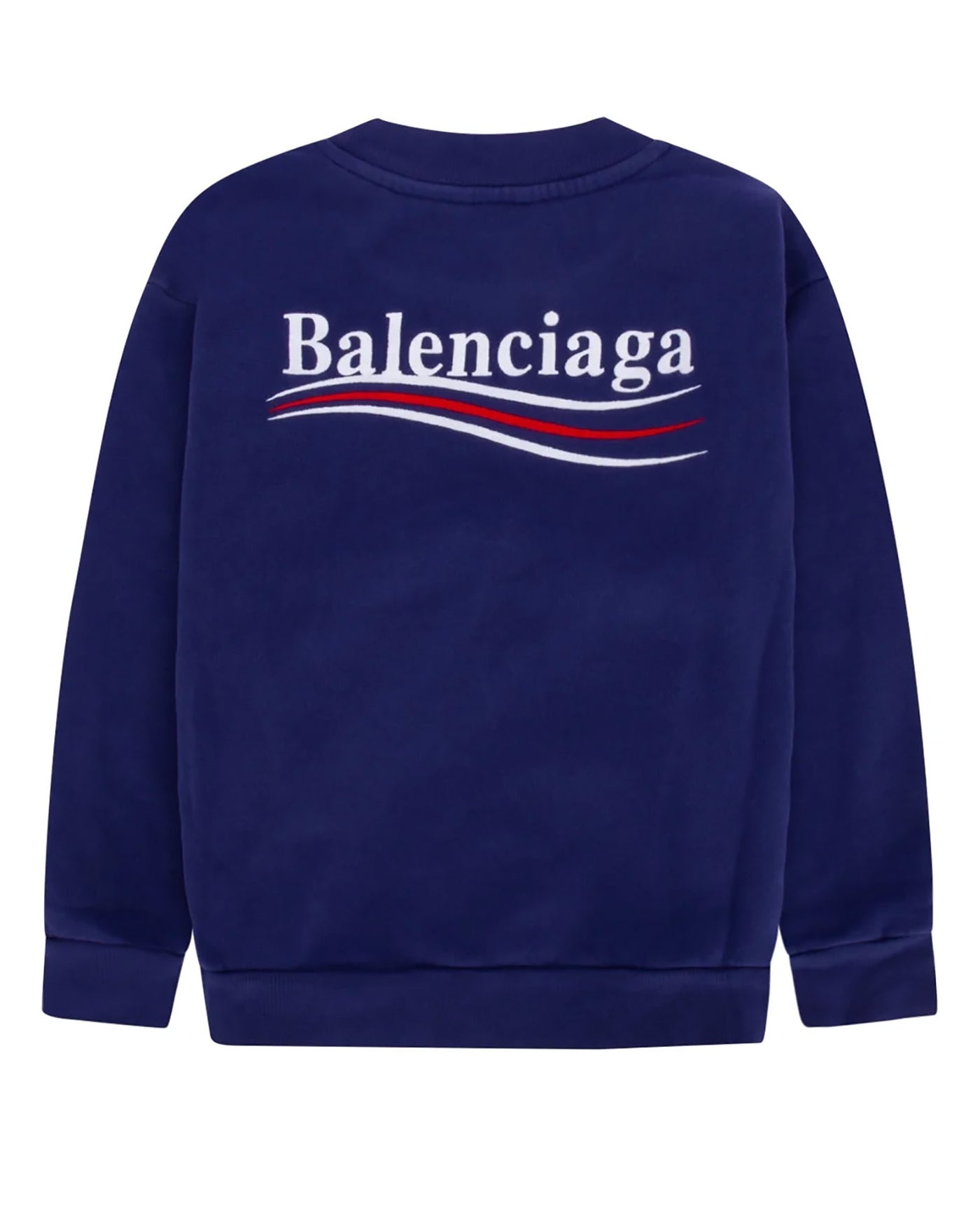 BALENCIAGA CREWNECK SWEATSHIRT POLITICAL CAMPAIGN