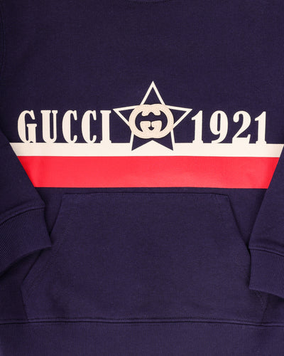 GUCCI KIDS SWEATSHIRT WITH LOGO 