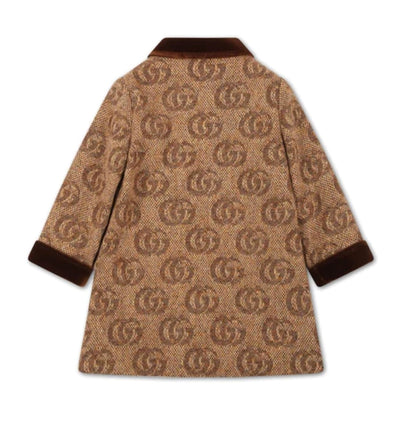 GUCCI KIDS BABY GG COAT