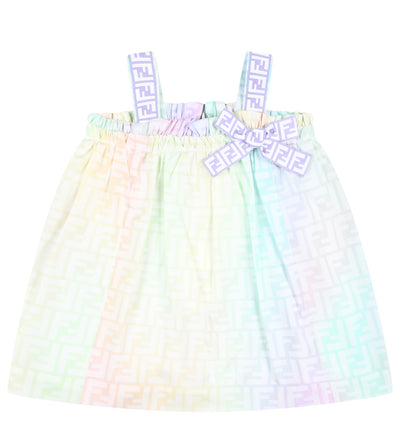 FENDI KIDS GIRLS' DRESSES