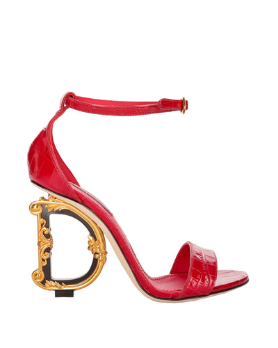 DOLCE & GABBANA LEATHER SANDALS