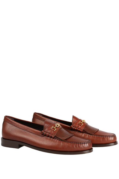 CELINE LEATHER LOAFERS