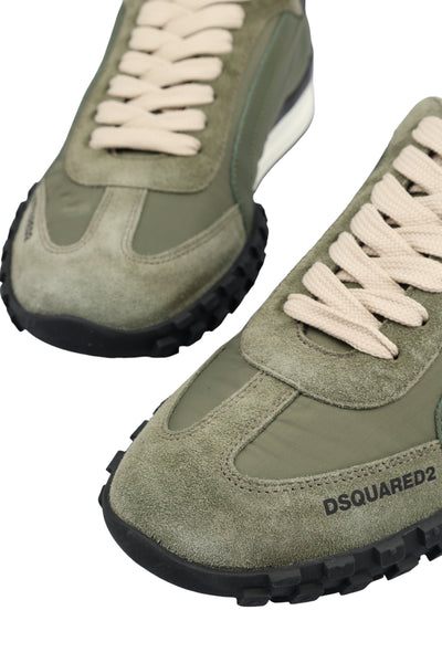 DSQUARED2 LEATHER SNEAKERS