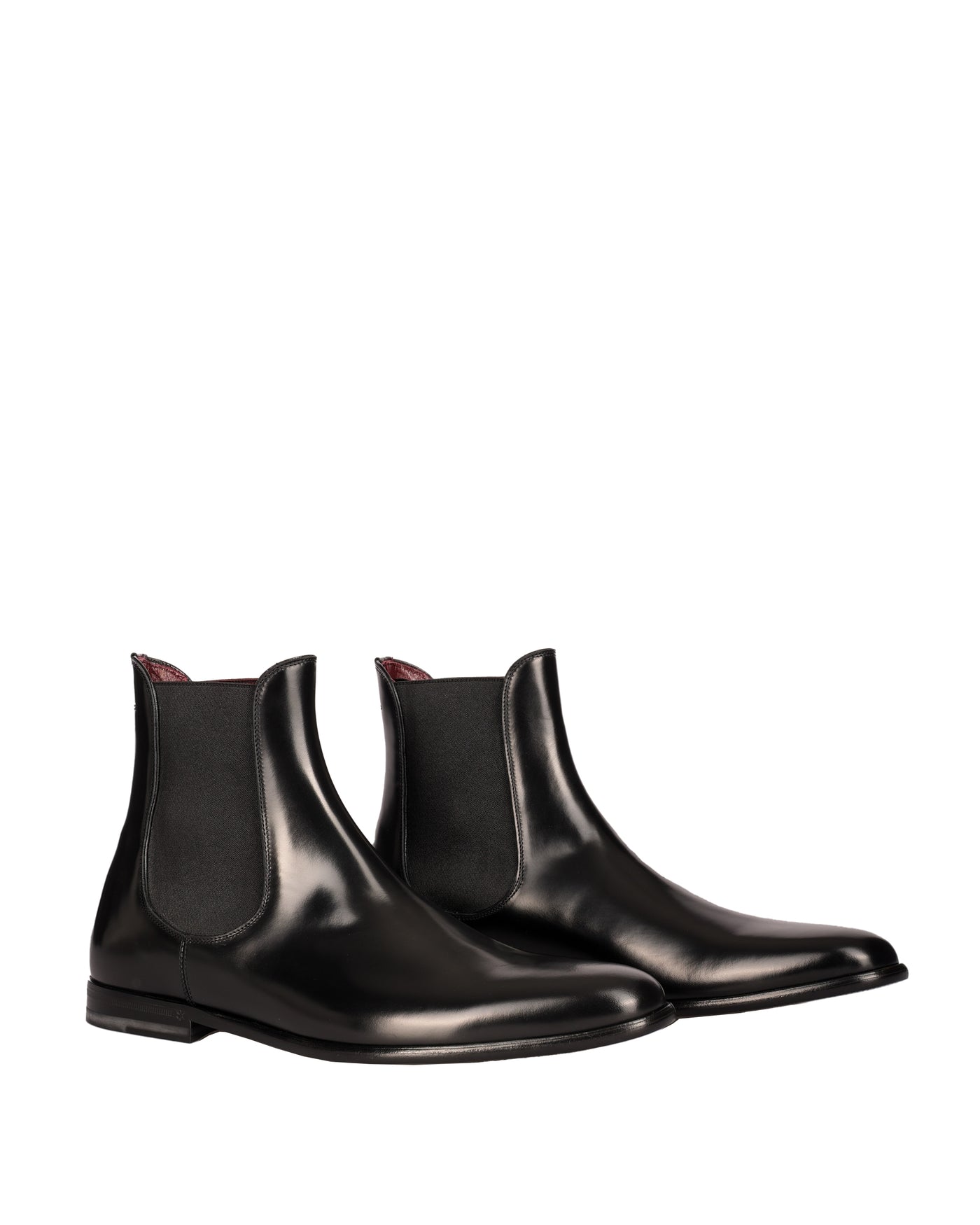 DOLCE & GABBANA LEATHER ANKLE BOOTS