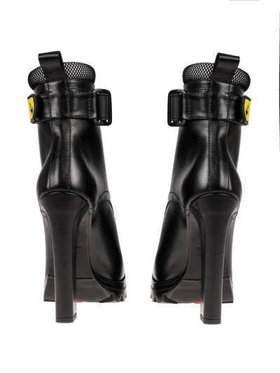 DSQUARED2 LEATHER ANKLE BOOTS