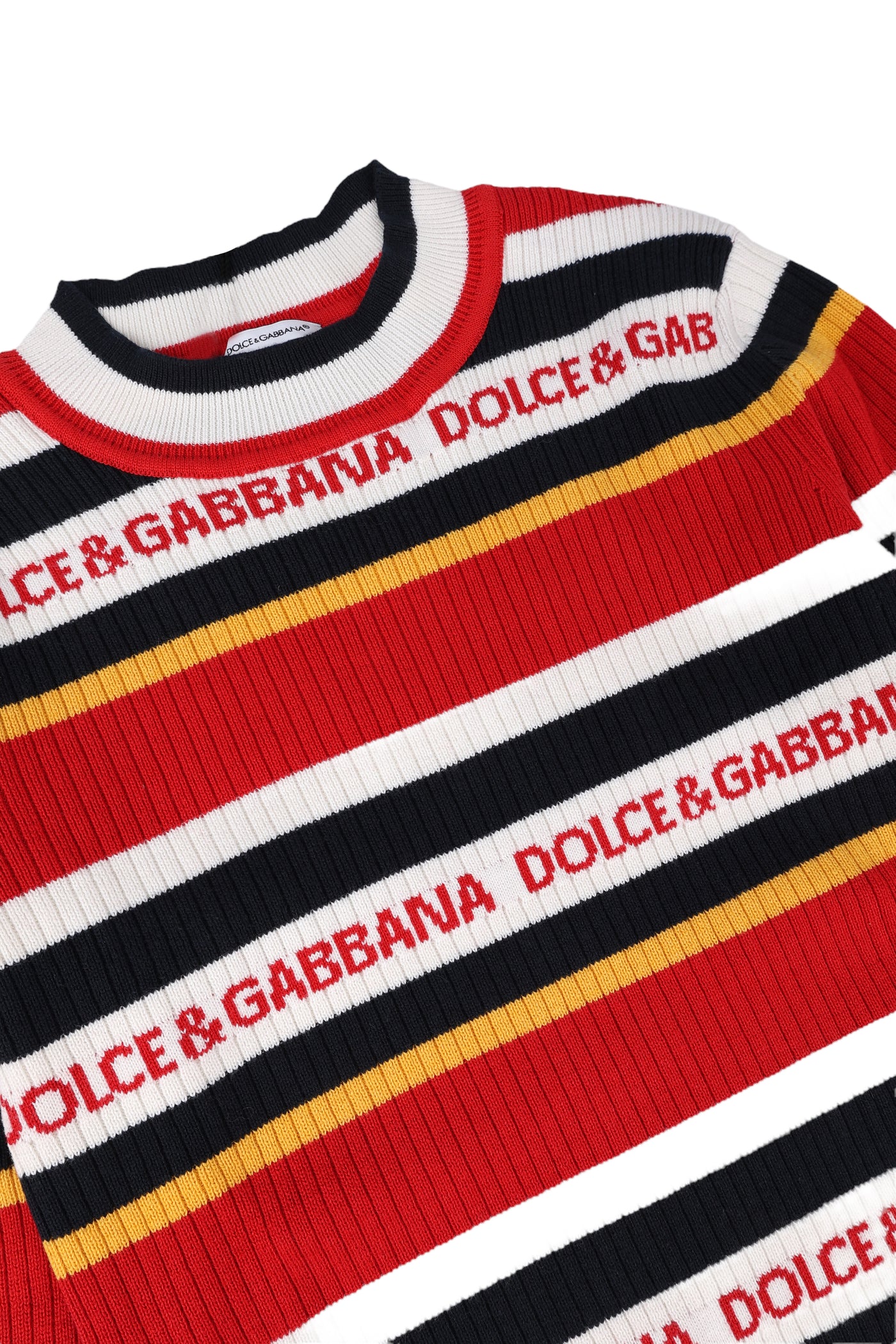 DOLCE&GABBANA KIDS SWEATER WITH LOGO