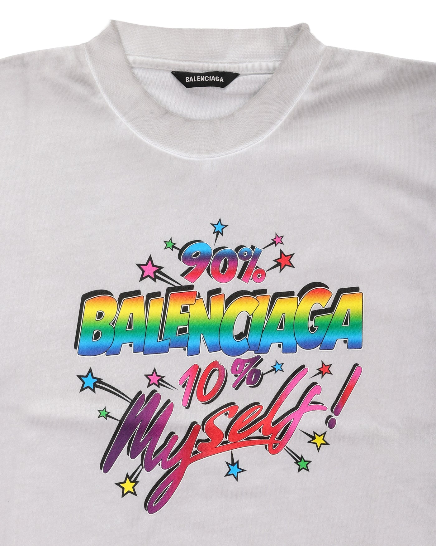 BALENCIAGA 90/10 PRINT T-SHIRT