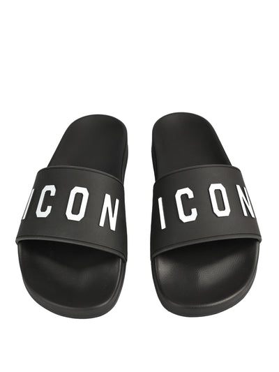 DSQUARED2 BLACK SANDAL 