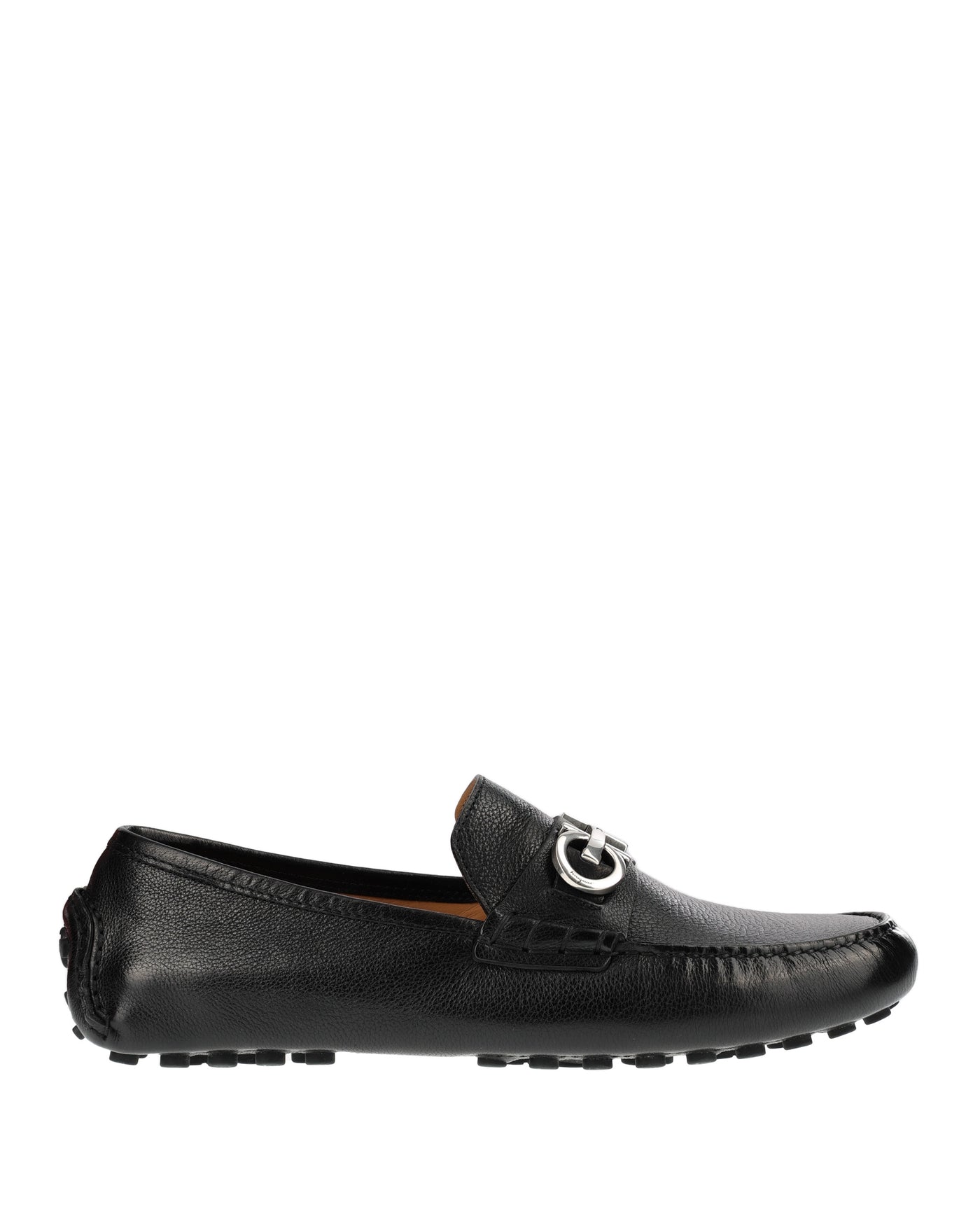 SALVATORE FERRAGAMO DRIVERS MOCCASINS WITH GANCINI ORNAMENT