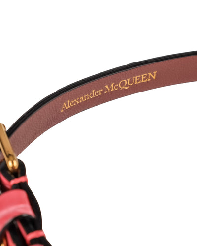 ALEXANDER MCQUEEN LEATHER BRACELET