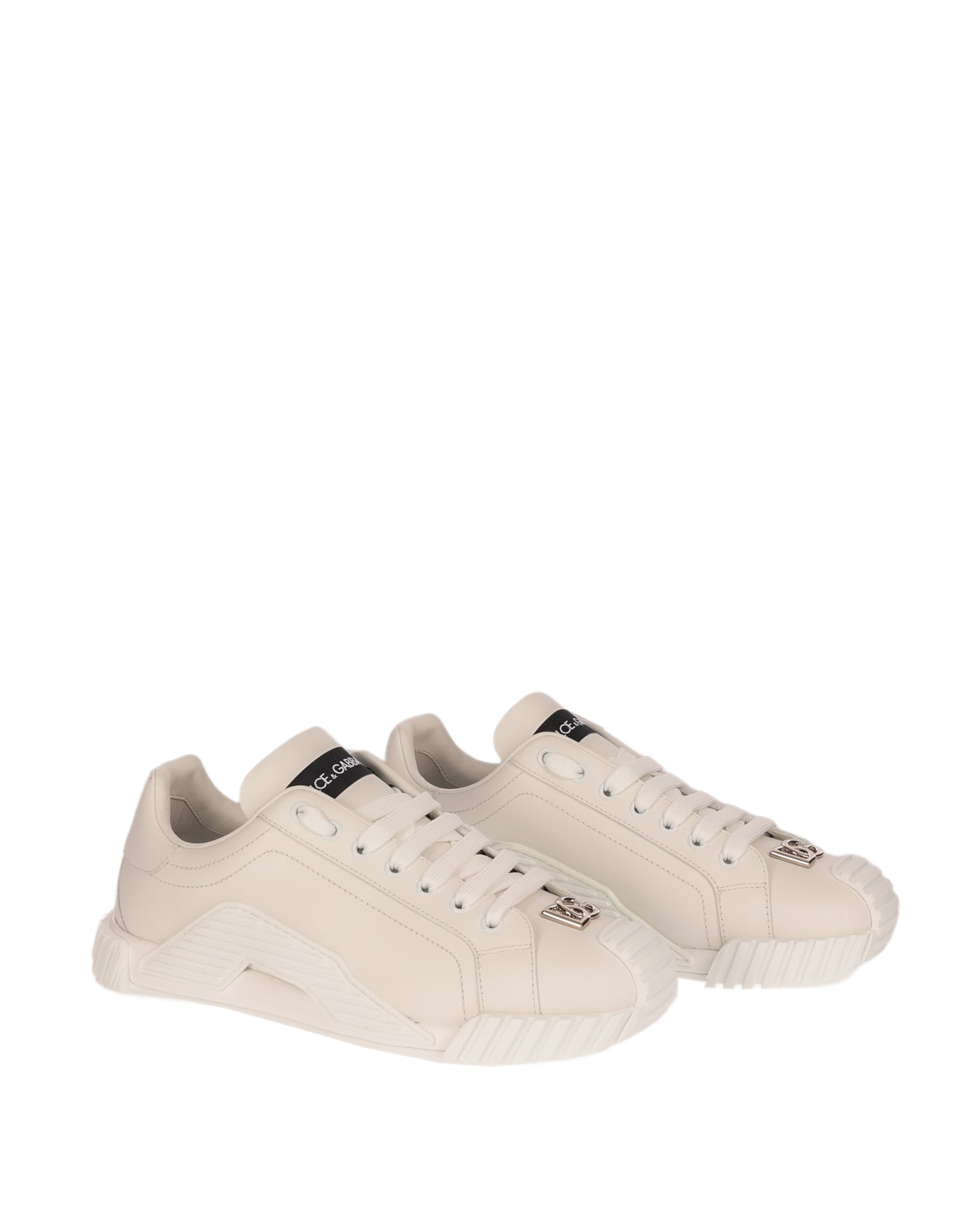 DOLCE & GABBANA LEATHER SNEAKERS