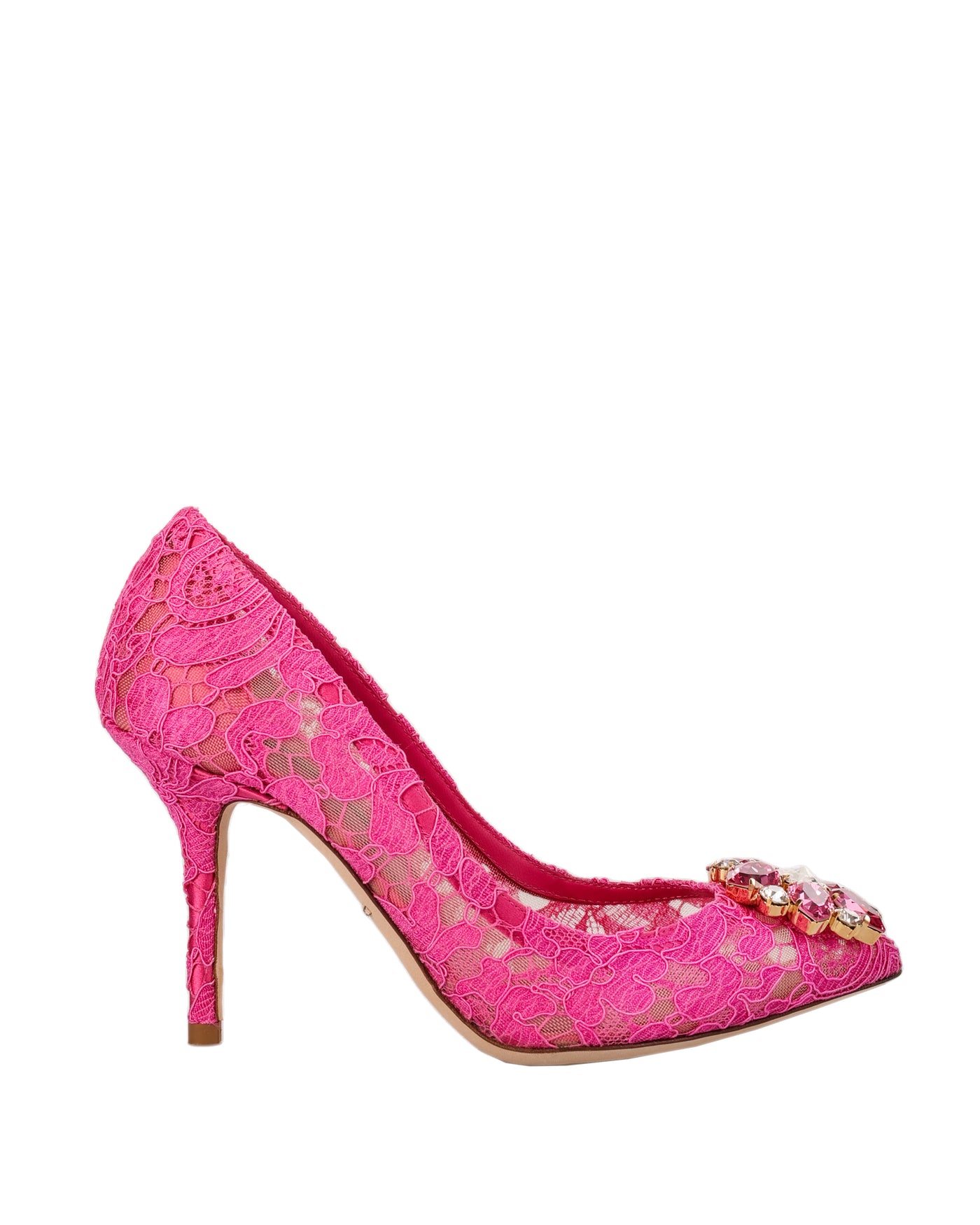 DOLCE & GABBANA BELLUCCI TAORMINA LACE PUMPS