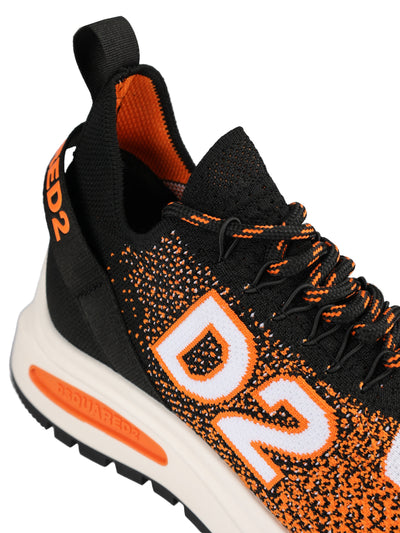 DSQUARED2 ORANGE SNEAKERS 