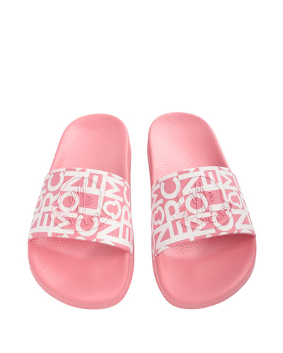 MONCLER PINK BAND SANDAL SLIPPER 